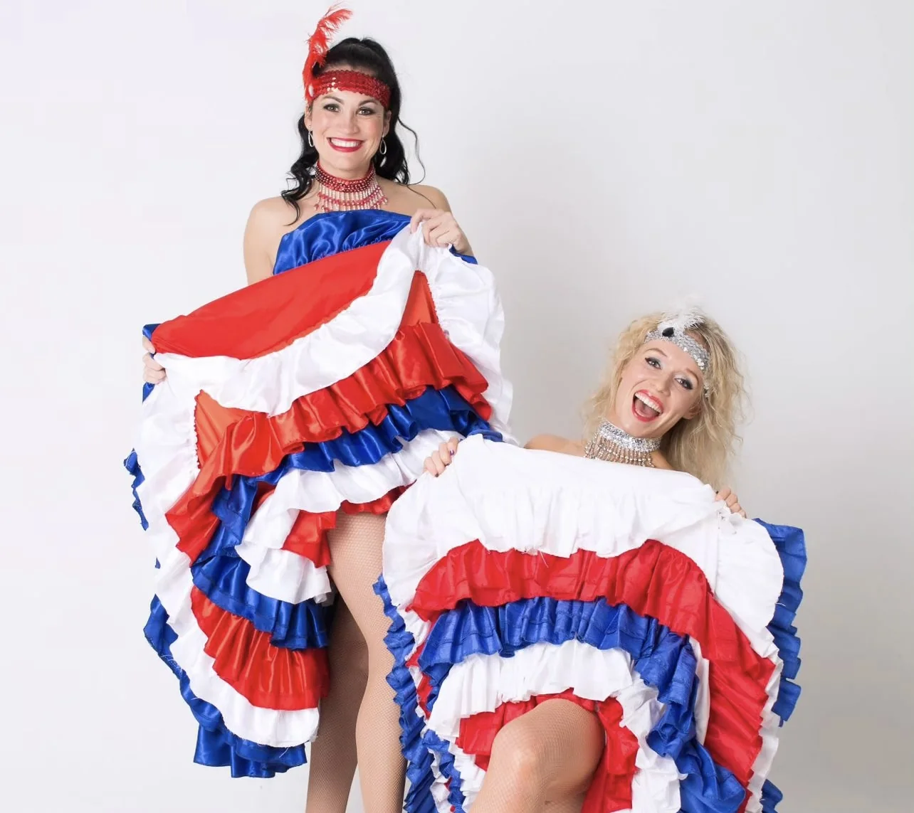 Can Can Show performers at an event