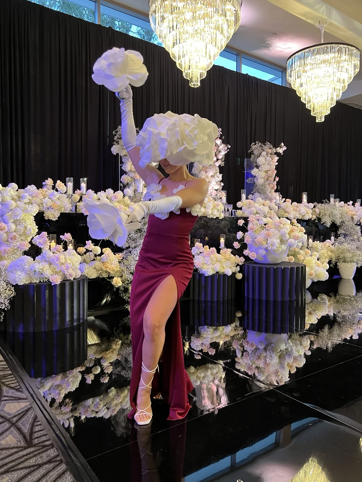 Luxury event hostess entertainment