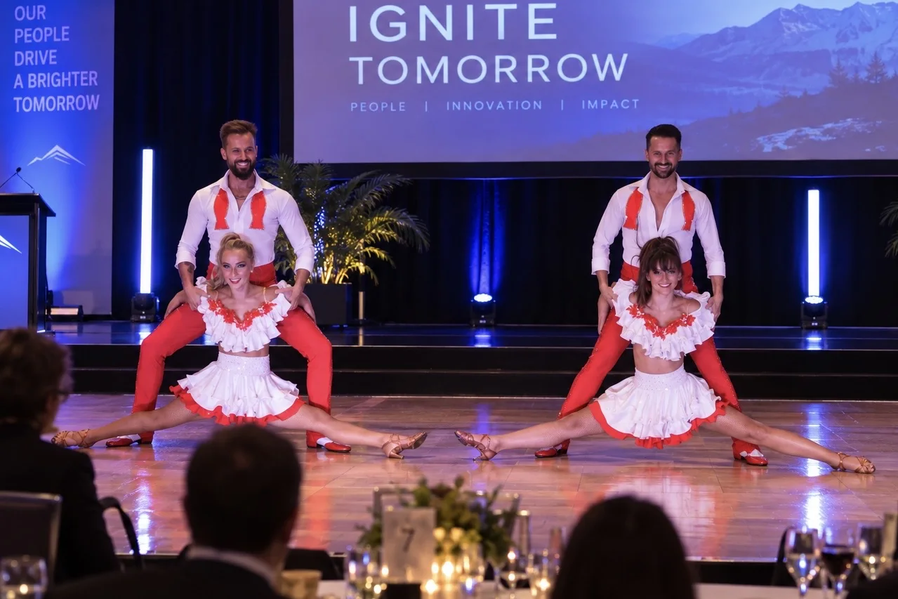 Latin Dance Floor Show corporate entertainment