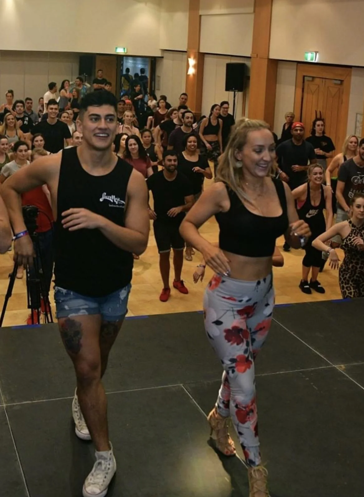 Elite Latin Dance Co group Latin dance class on the Gold Coast
