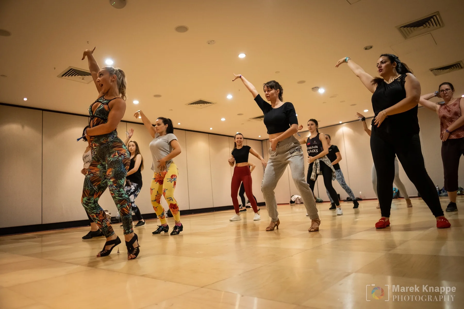 Latin dance styling and movement class