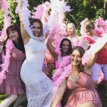 Burlesque Workshop hens party dance class with Elite Latin Dance Co.