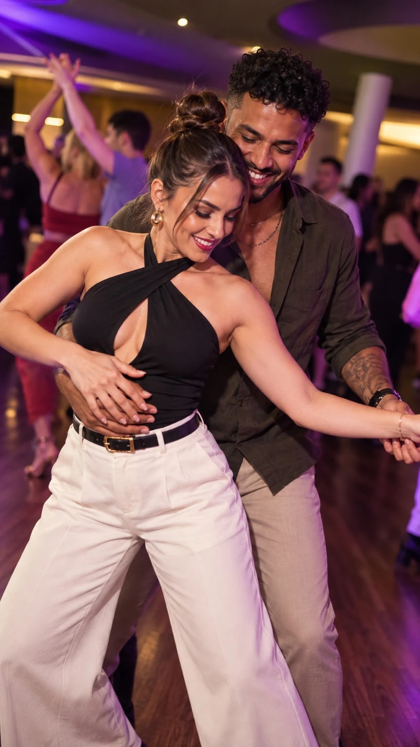 Bachata dancing