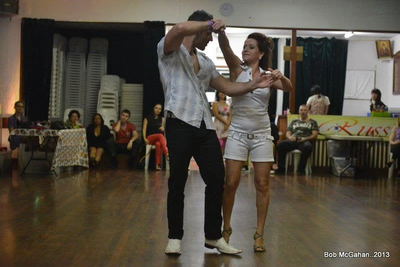 Nikolai Babkoff dancing with Elite Latin Dance Co.