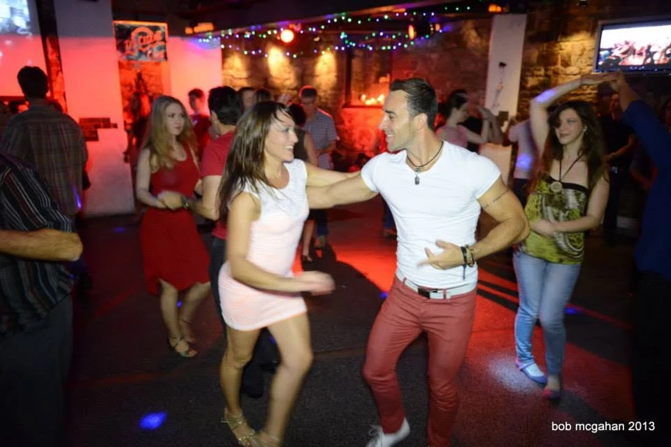 Nikolai Babkoff dancing with Elite Latin Dance Co.